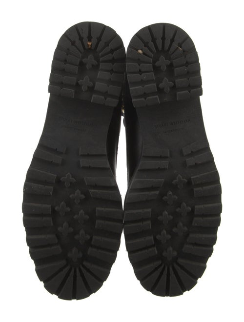 Stuart Weitzman Leather Combat Boots