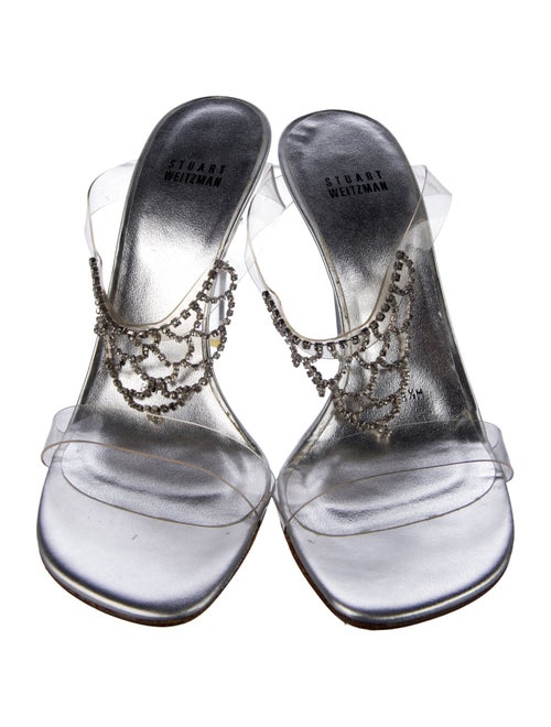 Stuart Weitzman PVC Slides