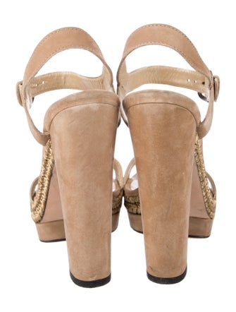 Stuart Weitzman Suede Sandals