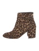 Stuart Weitzman Ponyhair Animal Print Boots