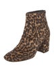 Stuart Weitzman Ponyhair Animal Print Boots