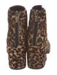 Stuart Weitzman Ponyhair Animal Print Boots