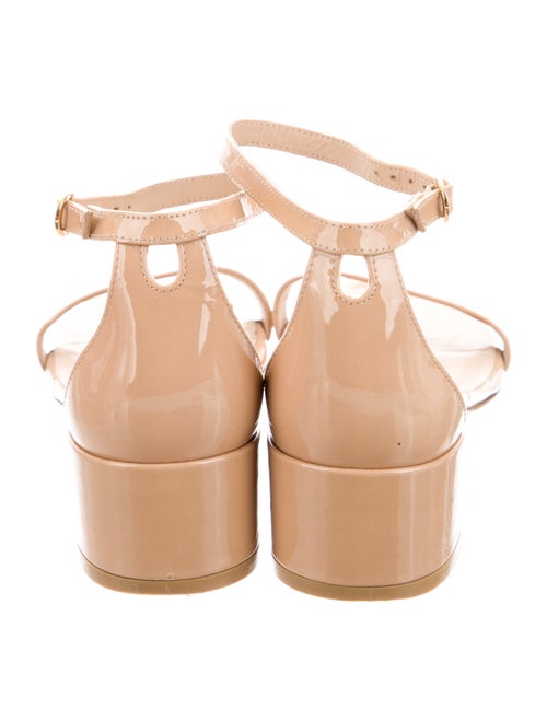 Stuart Weitzman Patent Leather Sandals