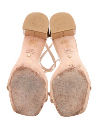 Stuart Weitzman Patent Leather Sandals