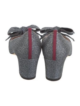 Stuart Weitzman Glitter Pumps