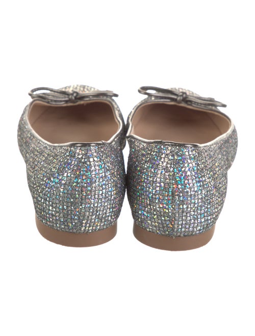 Stuart Weitzman Glitter Ballet Flats