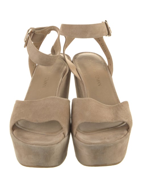 Stuart Weitzman Suede Sandals