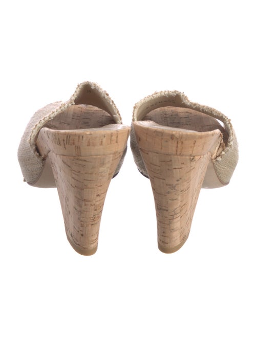 Stuart Weitzman Canvas Slides