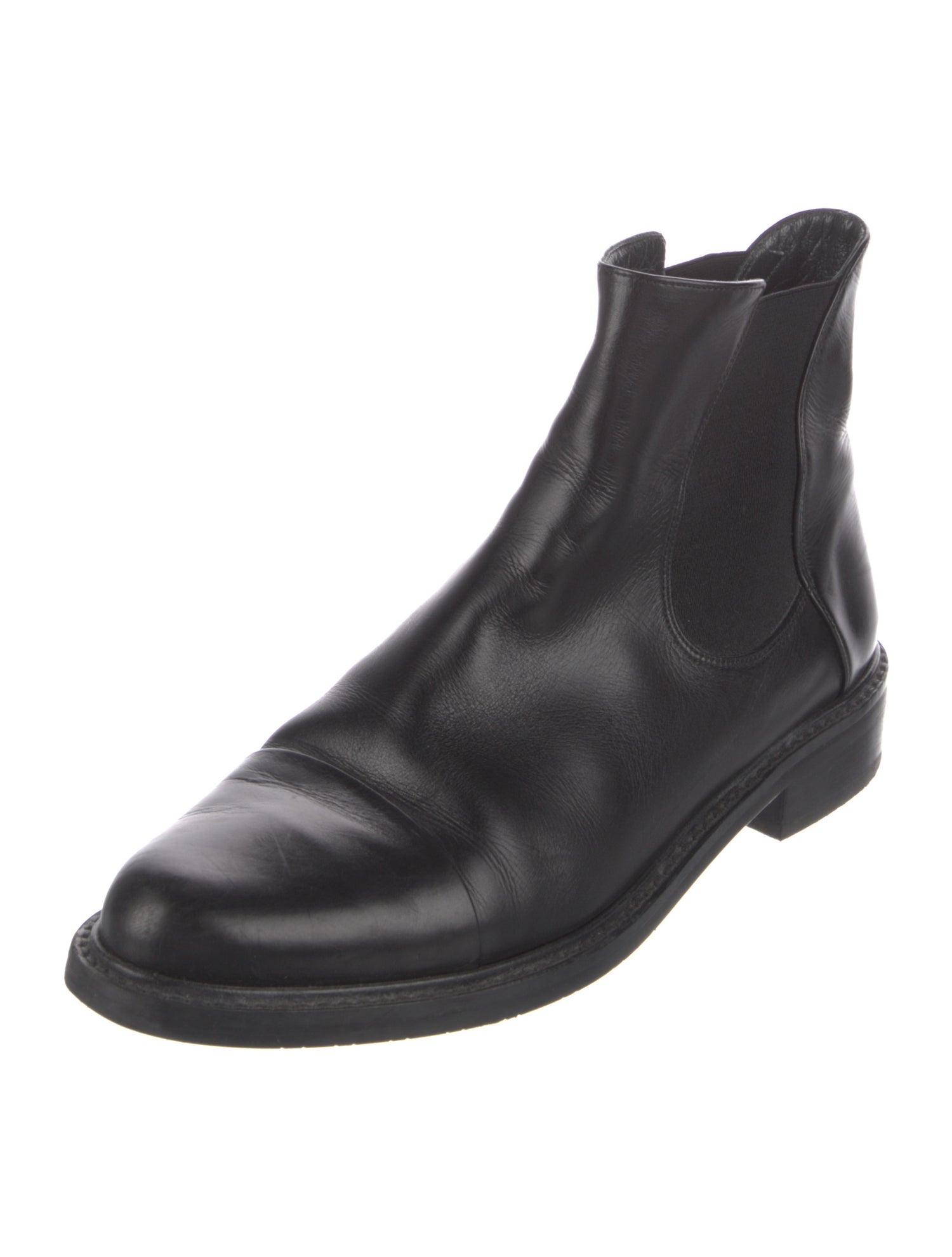 Stuart Weitzman Leather Chelsea Boots