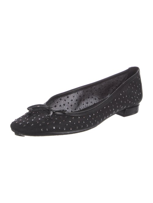 Stuart Weitzman Mesh Printed Flats