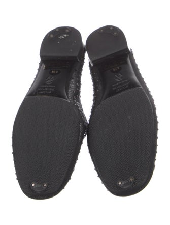 Stuart Weitzman Mesh Printed Flats