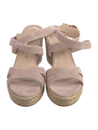 Stuart Weitzman Suede Espadrilles