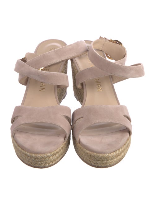 Stuart Weitzman Suede Espadrilles
