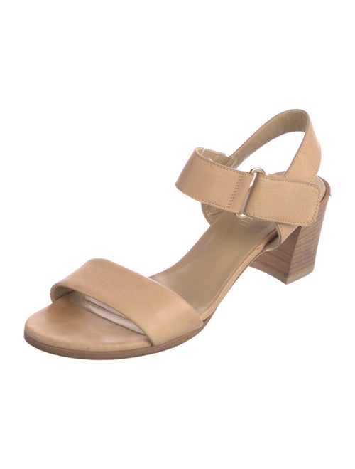 Stuart Weitzman Leather Slingback Sandals