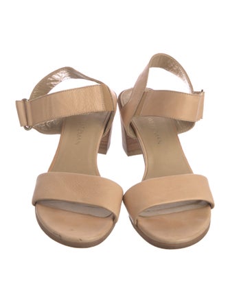Stuart Weitzman Leather Slingback Sandals