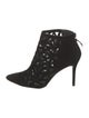 Stuart Weitzman Suede Lace-Up Boots