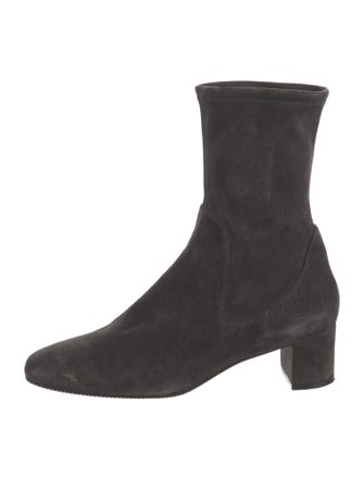 Stuart Weitzman Suede Sock Boots