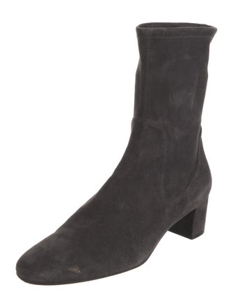 Stuart Weitzman Suede Sock Boots