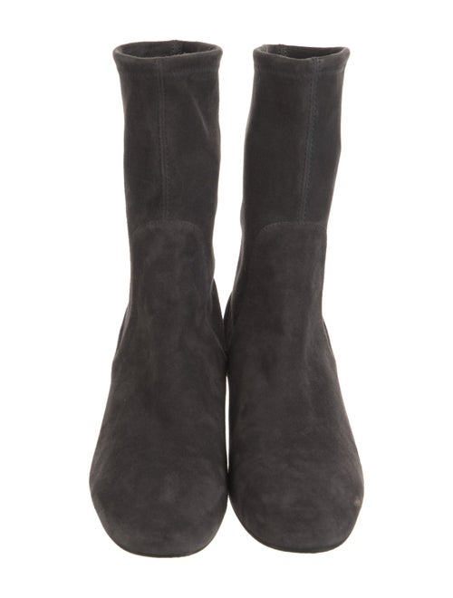 Stuart Weitzman Suede Sock Boots