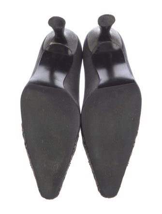 Stuart Weitzman Crystal Embellishments Pumps