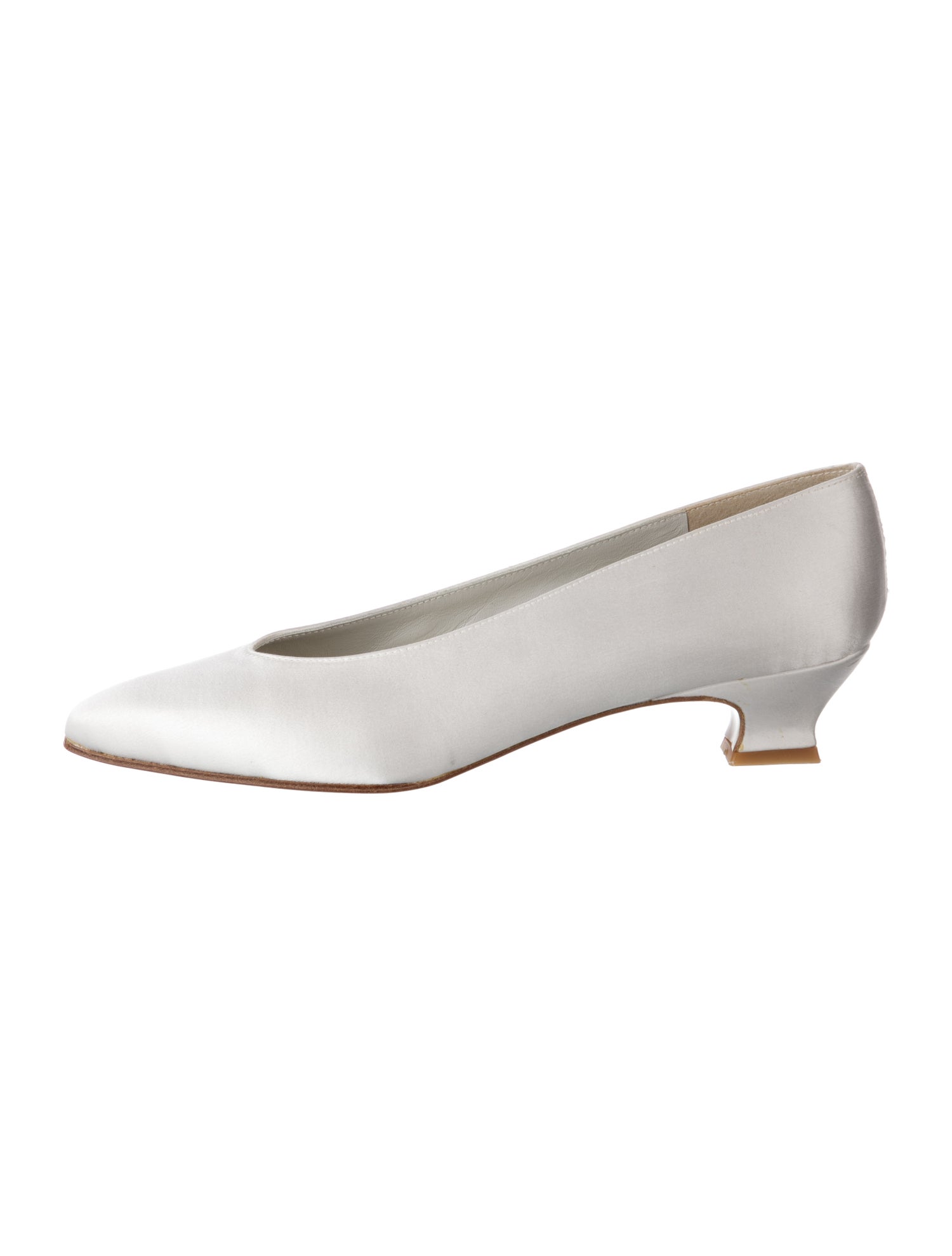 Stuart Weitzman Satin Pumps