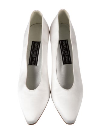 Stuart Weitzman Satin Pumps