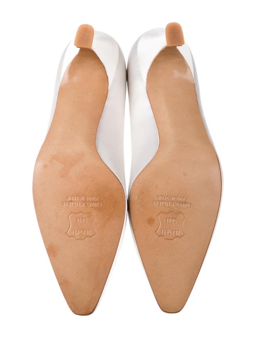 Stuart Weitzman Satin Pumps