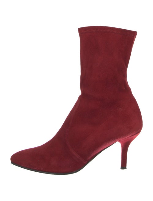 Stuart Weitzman Suede Sock Boots