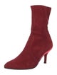 Stuart Weitzman Suede Sock Boots