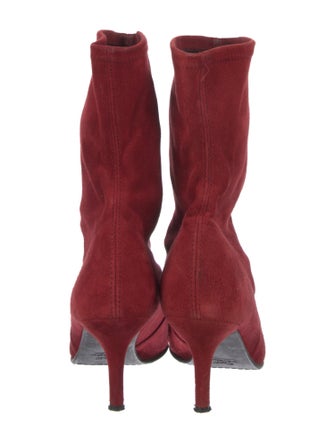 Stuart Weitzman Suede Sock Boots