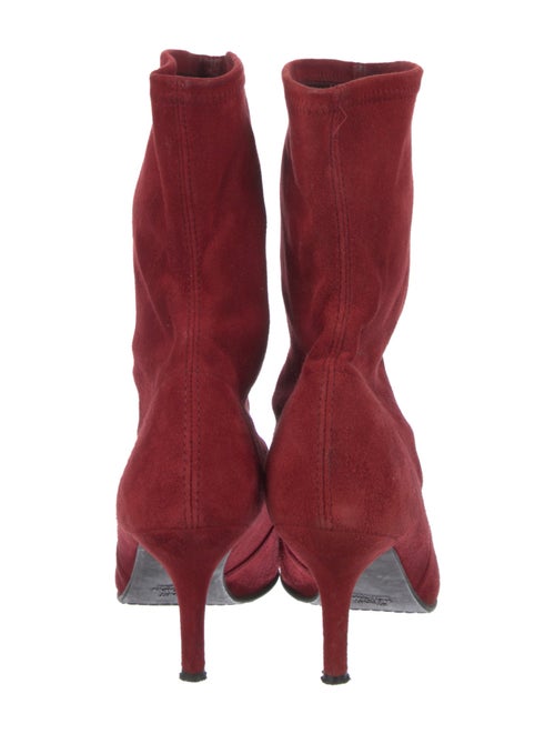 Stuart Weitzman Suede Sock Boots