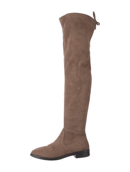 Stuart Weitzman Suede Riding Boots
