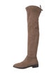 Stuart Weitzman Suede Riding Boots