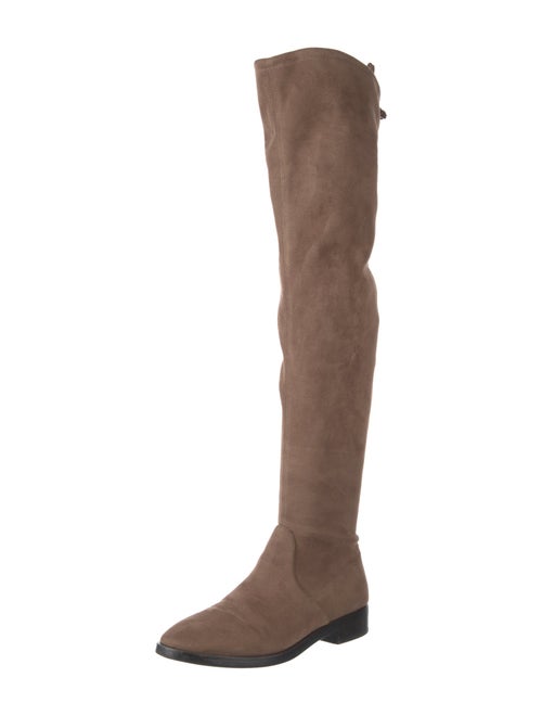 Stuart Weitzman Suede Riding Boots