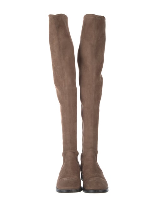 Stuart Weitzman Suede Riding Boots