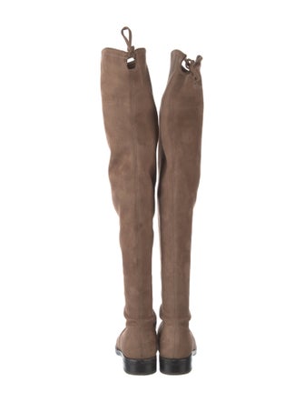 Stuart Weitzman Suede Riding Boots