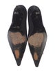Stuart Weitzman Satin Beaded Accents Pumps