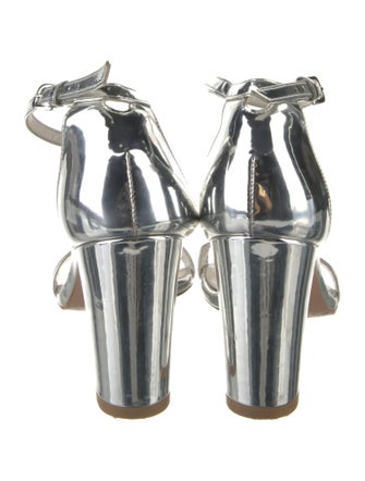 Stuart Weitzman Patent Leather Sandals