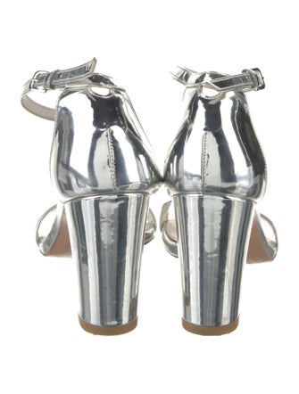 Stuart Weitzman Patent Leather Sandals