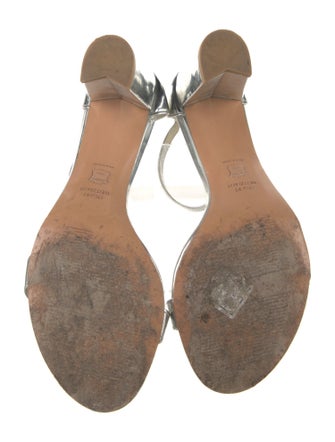 Stuart Weitzman Patent Leather Sandals