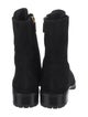 Stuart Weitzman Suede Combat Boots