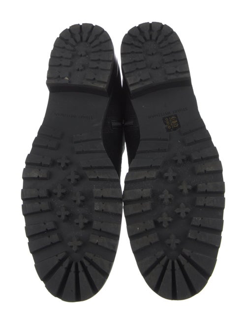 Stuart Weitzman Suede Combat Boots