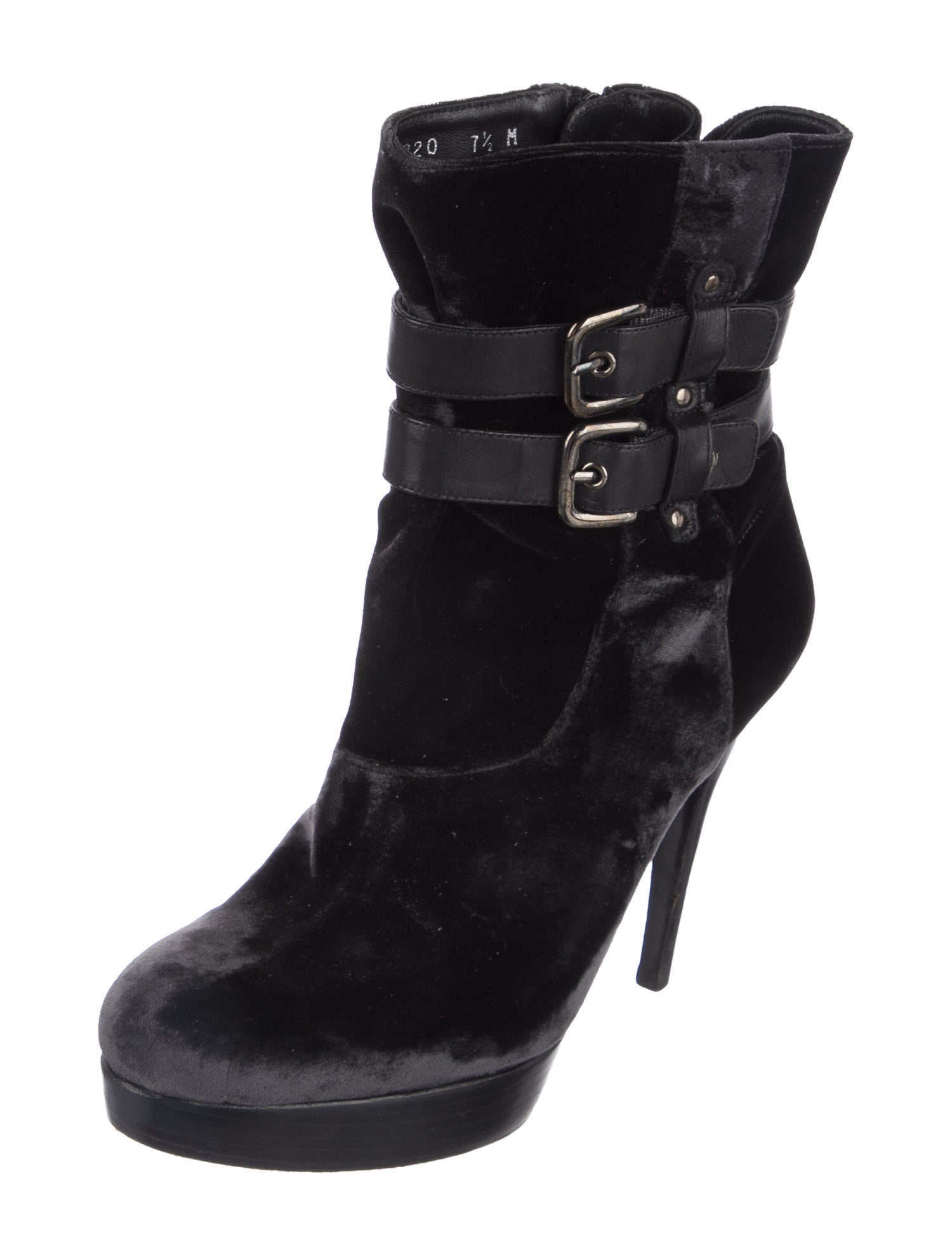 Stuart Weitzman Velvet Boots