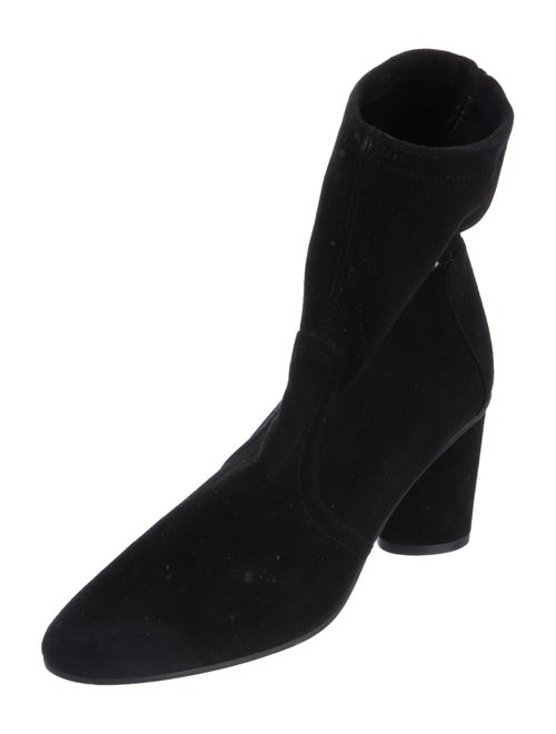 Stuart Weitzman Suede Sock Boots
