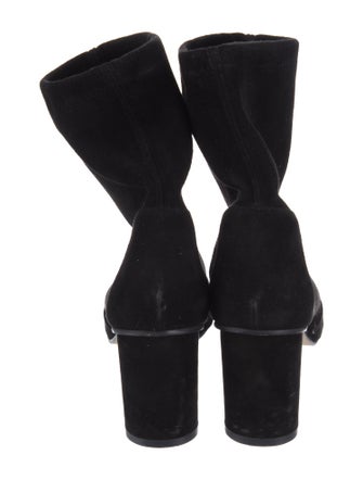 Stuart Weitzman Suede Sock Boots