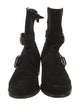 Stuart Weitzman Suede Moto Boots