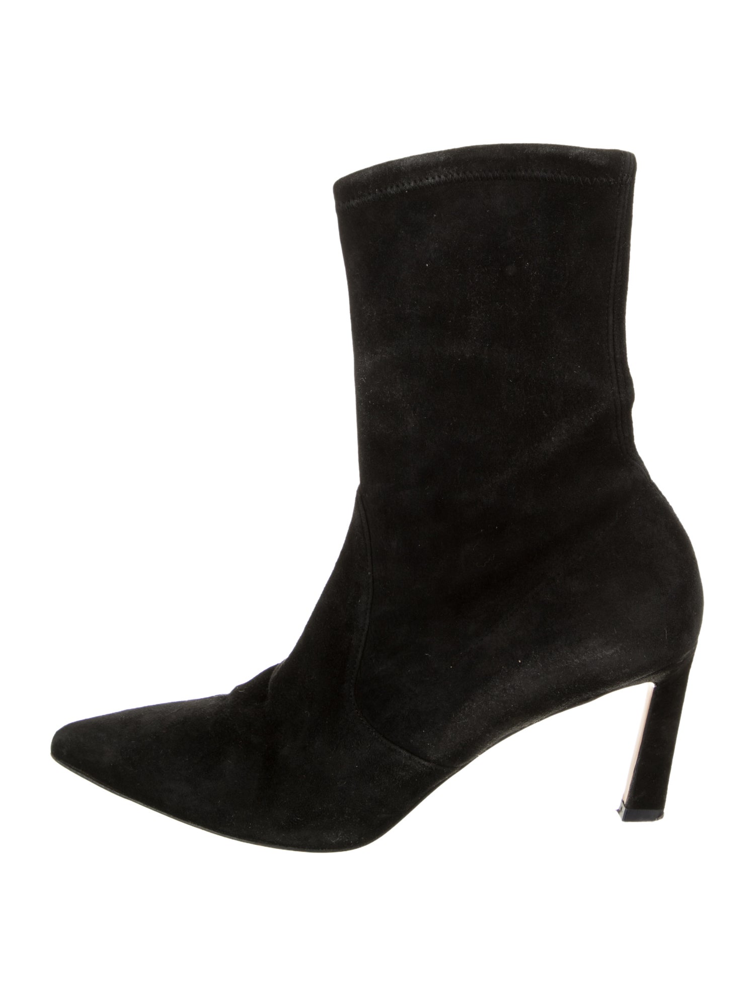 Stuart Weitzman Suede Sock Boots