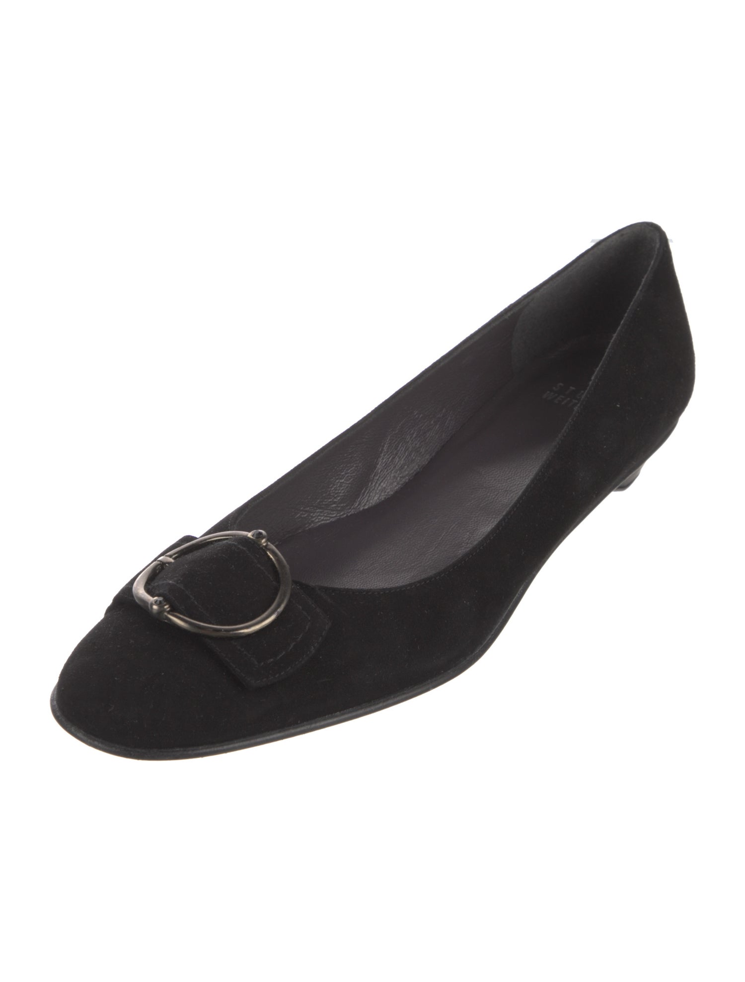 Stuart Weitzman Suede Ballet Flats