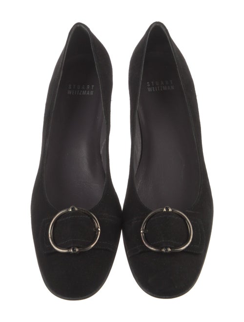 Stuart Weitzman Suede Ballet Flats