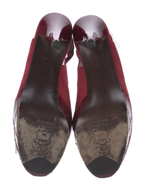 Stuart Weitzman Suede Slingback Pumps